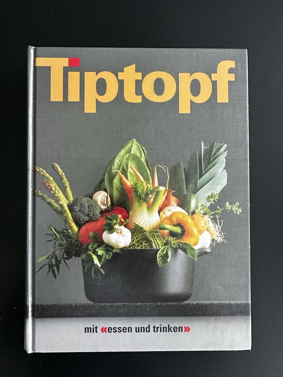 Bücher: Tiptopf Kochbuch mit Essen und Trinken – Gebraucht aus Suhr von eeela01