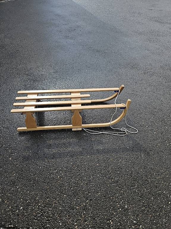 Slitta: Schlitten Davoser klappbar – Usato da Abtwil SG venduto da Mortio