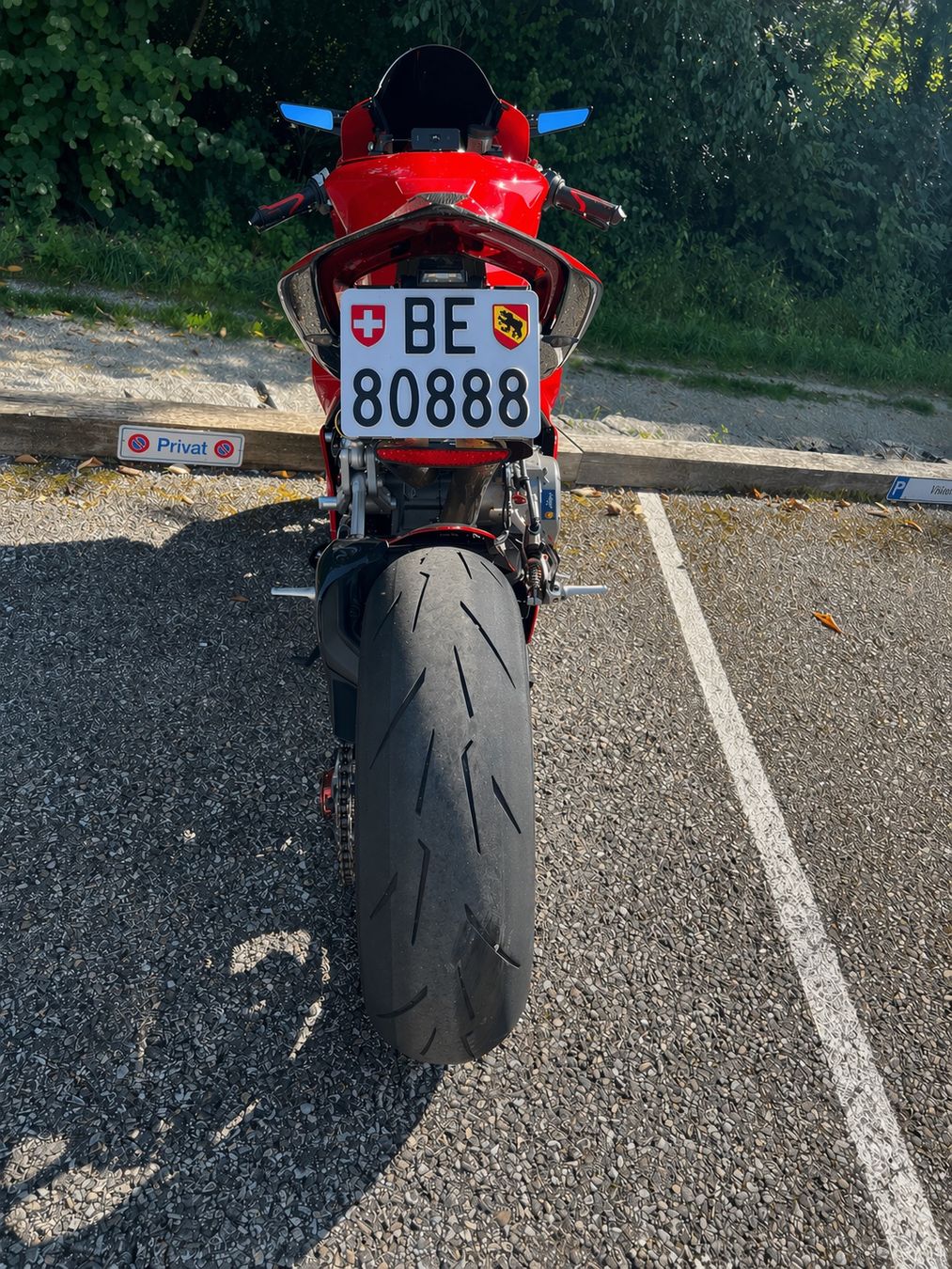 Insegne: Motorrad Kontrollschild BE 80888 – Usato da Hägendorf venduto da Gianni19