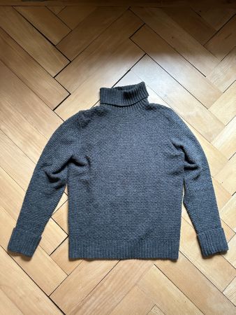 PIER ONE - Rollkragen Strickpullover grau M