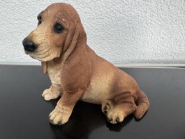 Basset Hunde Figur