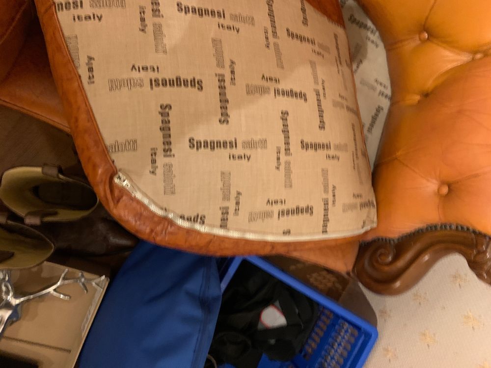 Spagnesi Antikes 3 Sofa leder Kaufen auf Ricardo
