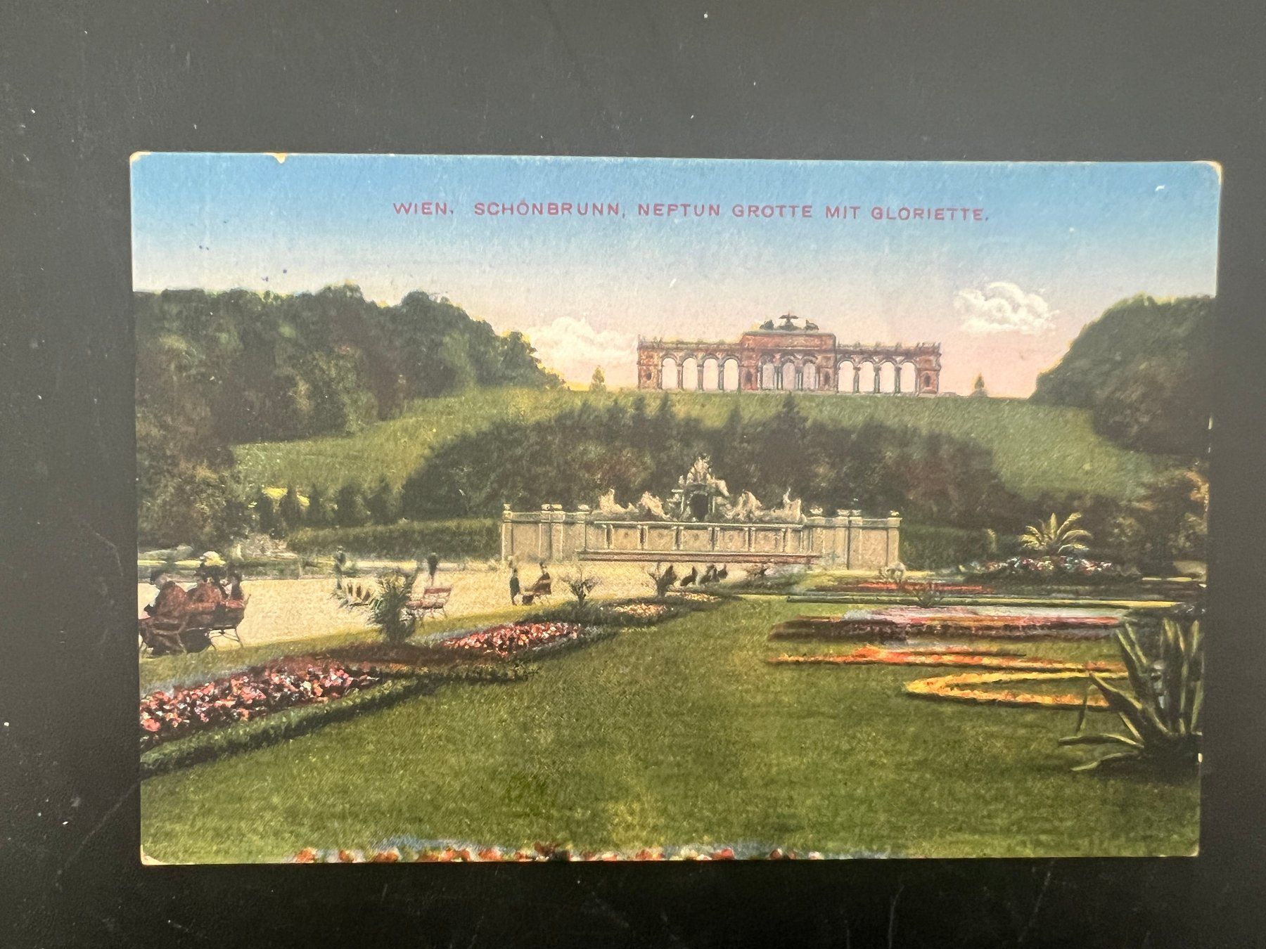 Ansichtskarten: AK 1921  Ö  Wien Schönbrunn    (G753) – Gebraucht aus Hinwil von Sidi4