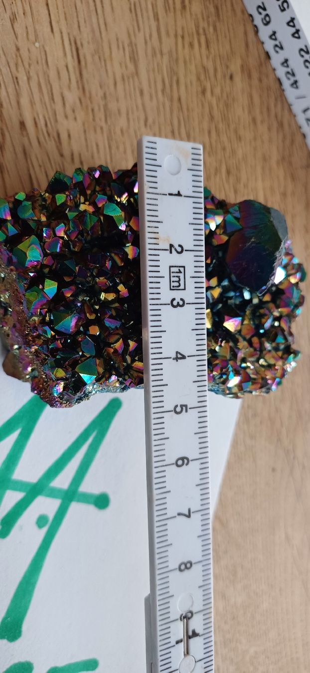 Pietre preziose: Aura Amenthist Cluster Regenbogen – Usato da Flawil venduto da Naphtali 7