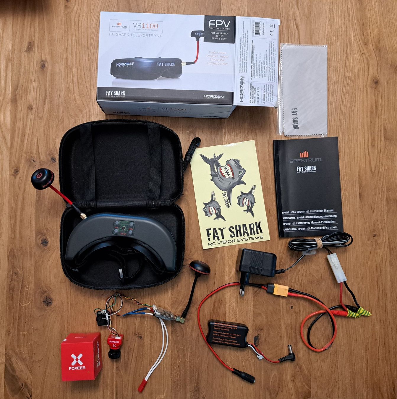 RC Modellbau: FAT SHARK VR 1100 Horizon FPV Brille – Gebraucht aus Duebendorf von Mauxus