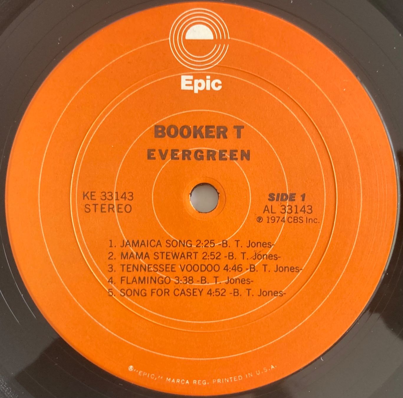Dischi in vinile: BOOKER T - EVERGREEN – Usato da Poliez-Pittet venduto da Newtown-Records 2