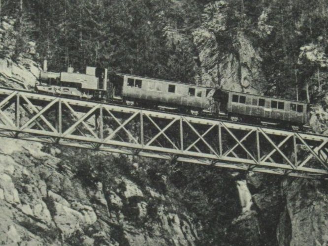 Cartoline postali: Brünnigbahn , Brücke bei Meyringen – Nuovo (secondo la descrizione) da Grenchen venduto da Bluemchen1900
