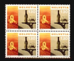 2000, Dauermarken Tourismus, Viererblock **