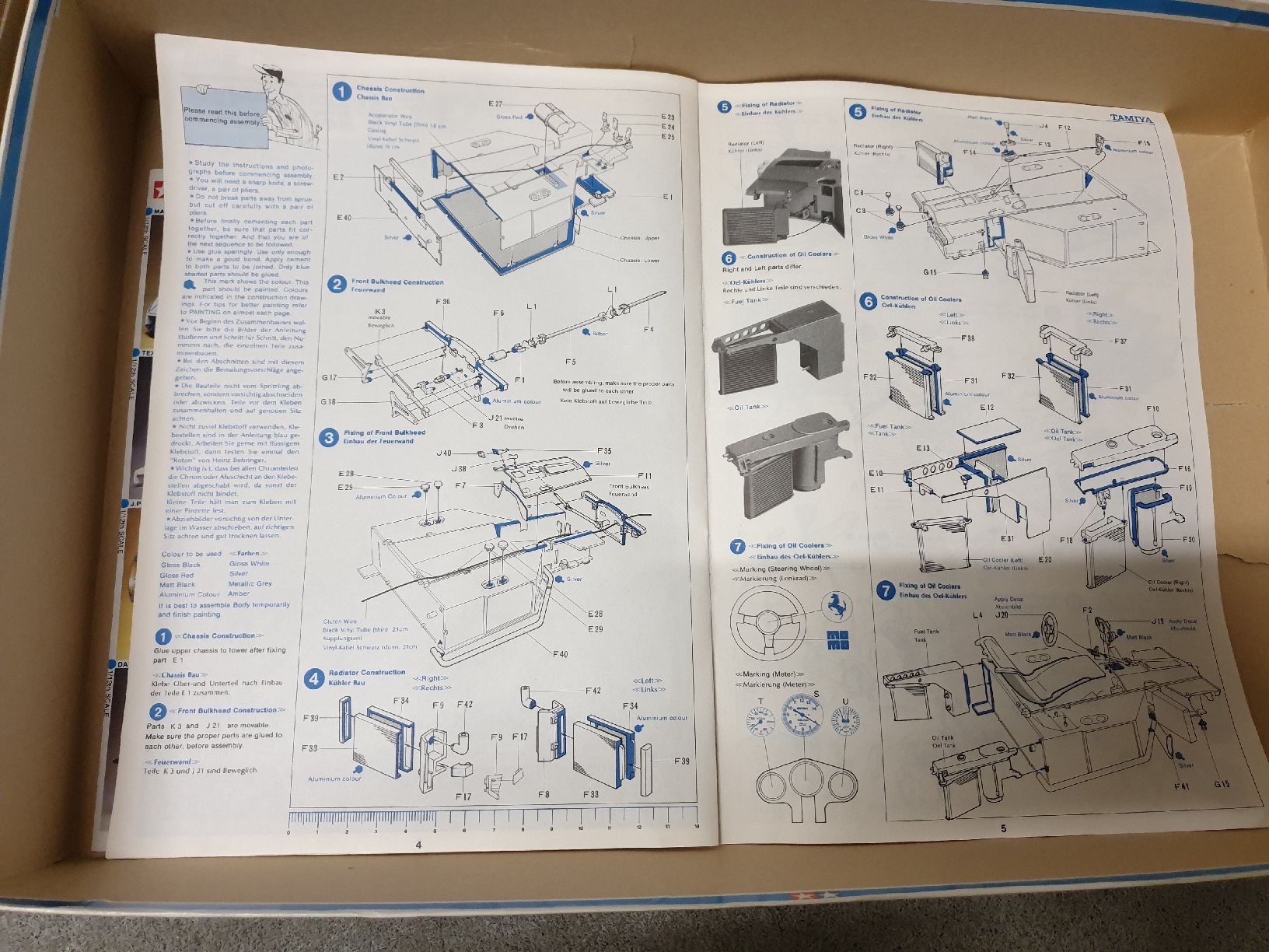 Tamiya Modellautos: Tamiya Ferrari 312T 1:12 Scale Model Kit – Gebraucht aus Ittigen von Ziok187 5