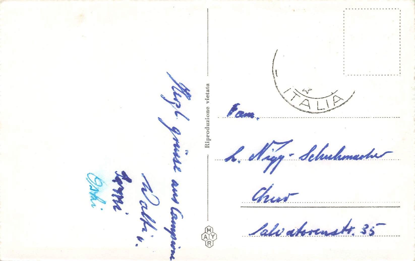 Cartoline postali: Campione di d'Italia – Usato da Biasca venduto da Blenio71 1