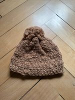 Strickmütze Kappe hellbraun