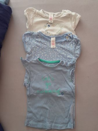 Kinder Kurzarmshirts Grösse 62/68
