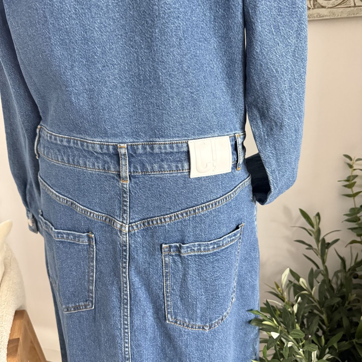 Comma Kleider: Comma trendy Jeans-Kleid 40  – Neu (gemäss Beschreibung) aus Wettswil von toskana2002golf 3