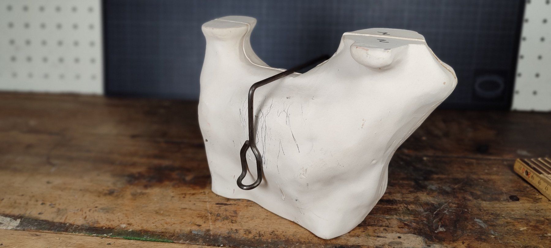Moules à gâteaux: Wunderschöne alte Backform KUH SHABBY/Landhaus – D'occasion à Gelterkinden par MYSTOREFORYOU4460 2