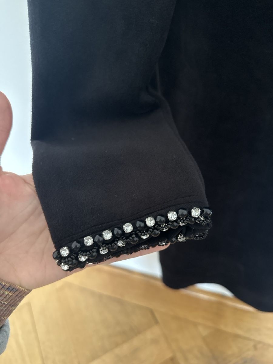 Kleider: Élégante robe noire avec perles – Neu (gemäss Beschreibung) aus Genève von cece22 2