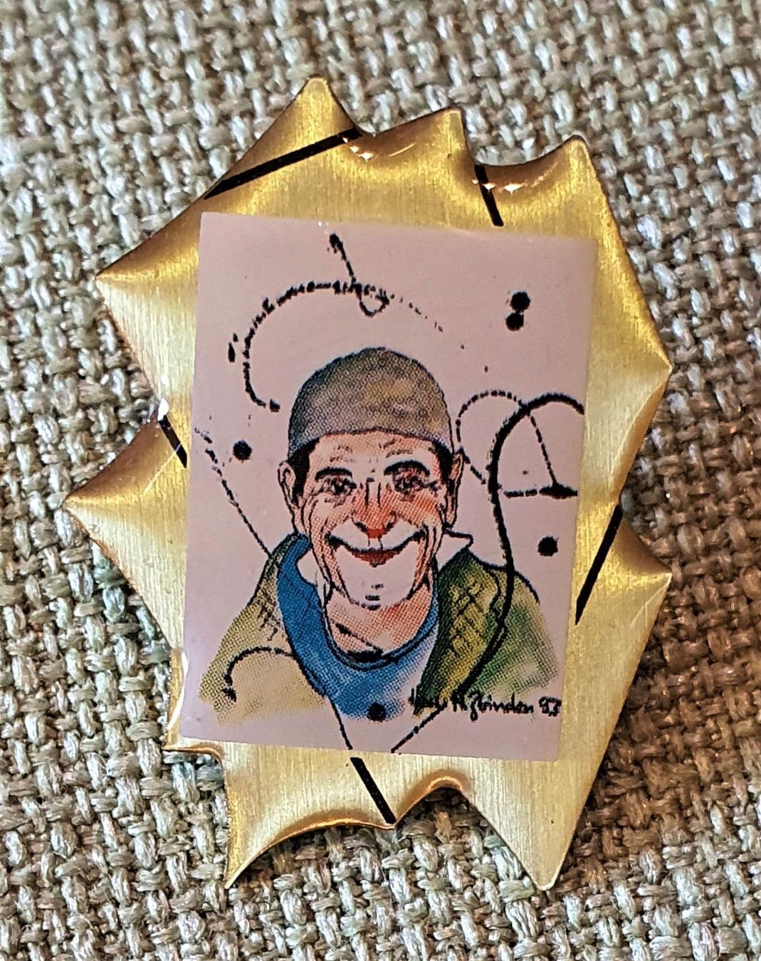 Placchette & Badge: H806 - Pin Schweizer Clown – Usato da Reinach BL venduto da Boston-Verkauf