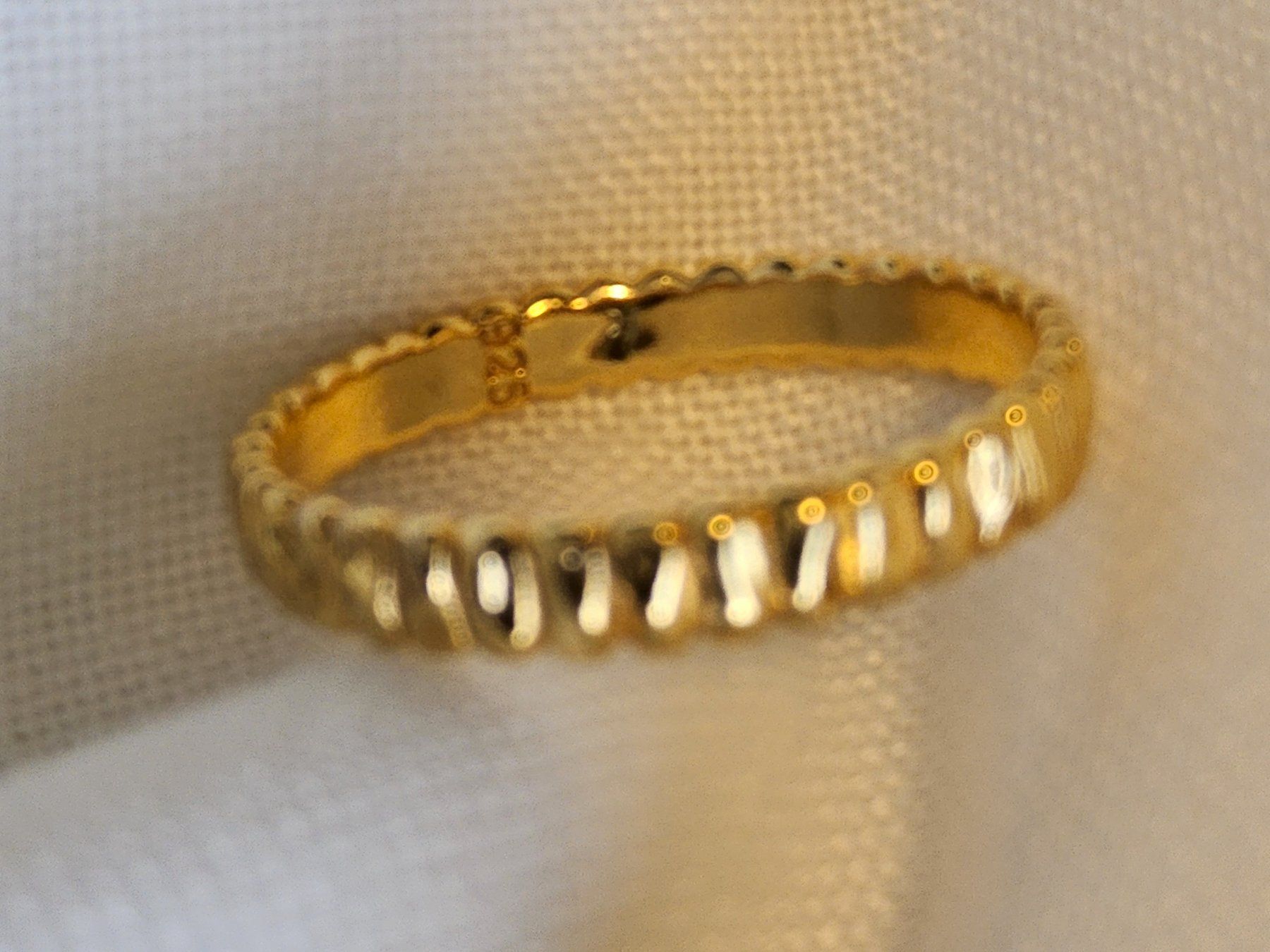 Anelli: Schicker vergoldeter Sterling Silber Ring Damen Grösse 58 – Usato da Zürich venduto da SciTec 4