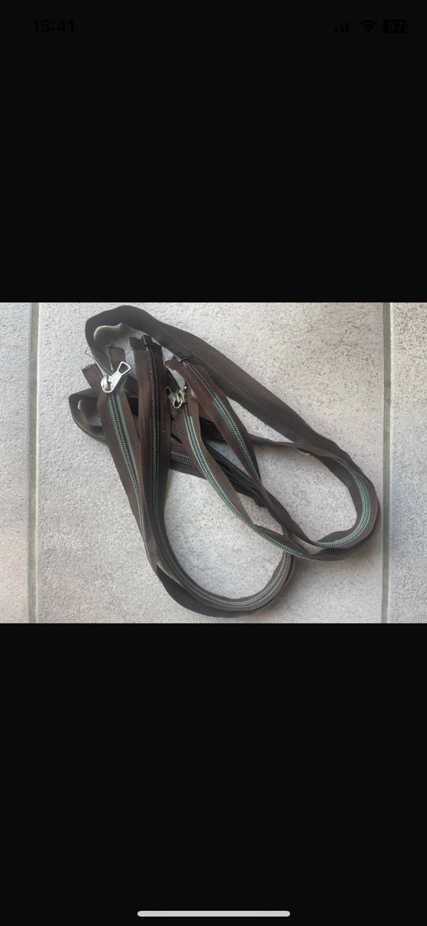 Nastri decorativi: Reissverschluss x 2, dunkelbraun, robust – Nuovo (secondo la descrizione) da Eglisau venduto da Vidal_sosun 2