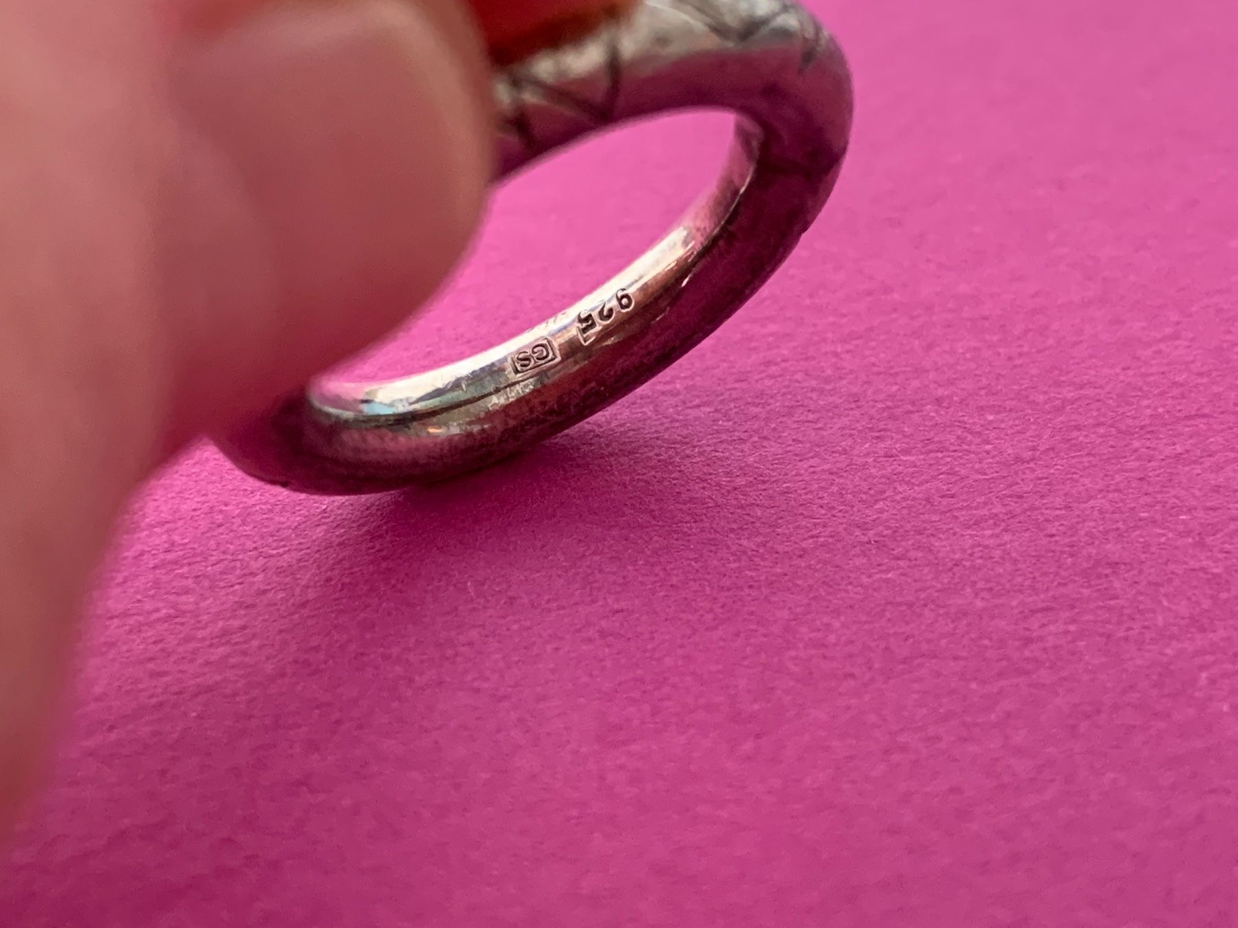 Ringe: Silberring ZICKZACK Mountain (51) – Gebraucht aus Dittingen von Bellevista 5