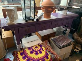China Sideboard lila | LIQUIDATIONSVERKAUF