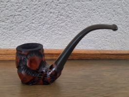 Très belle Pipe en Bois Sculpté - En excellent état