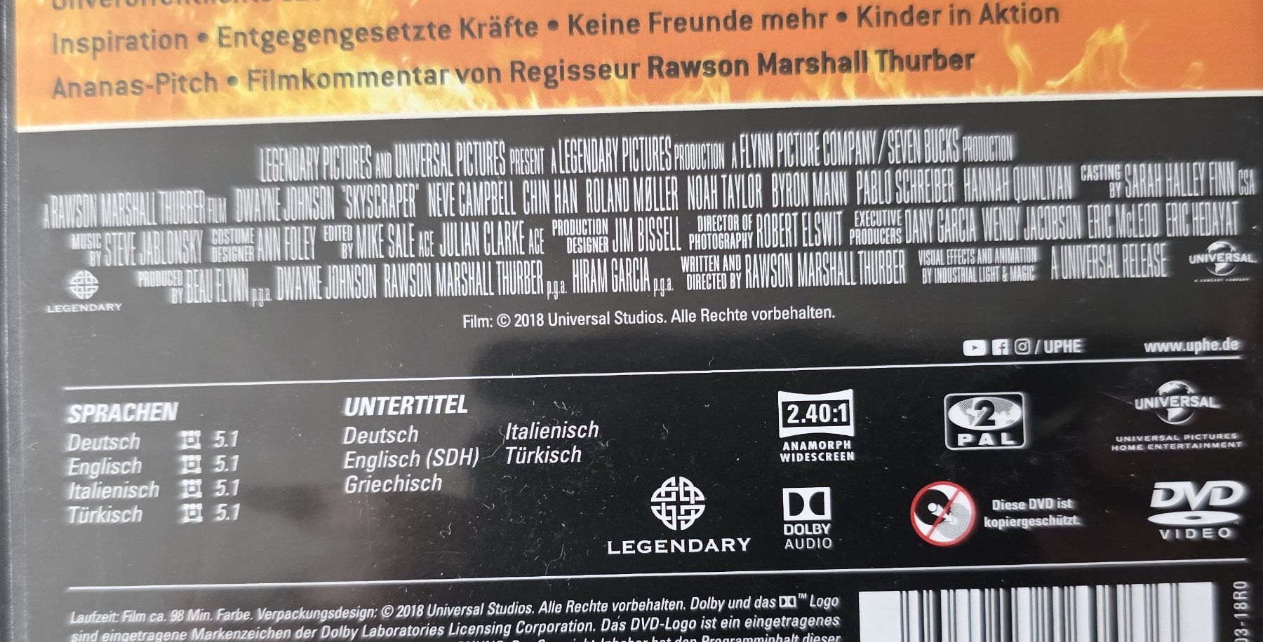 Alle DVDs: DVD Skyscraper / Dwayne Johnson – Gebraucht aus Oetwil am See von fineli2 1