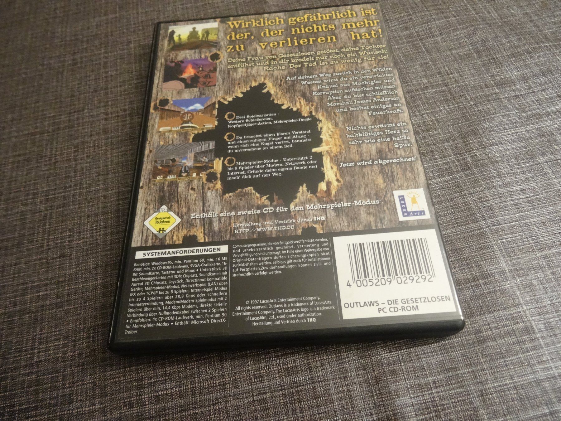 Giochi: Outlaws - Die Gesetzlosen - PC – Usato da Olten venduto da Disc-Ausverkauf 2
