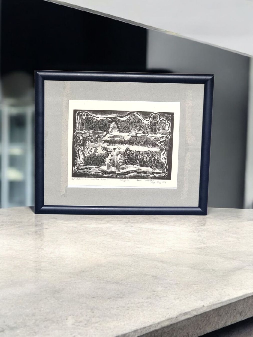 Grafiken & Lithographien: Bruce Obomeyoma Onobrakpeya – Neu (gemäss Beschreibung) aus Zürich von Zuerichparis08