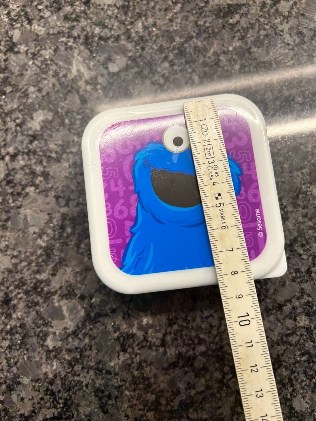 Contenitori & Simili: Sesamstrasse Krümelmonster Plastikdose "Cookie Monster" – Usato da Küsnacht ZH venduto da filo_fila8700 4