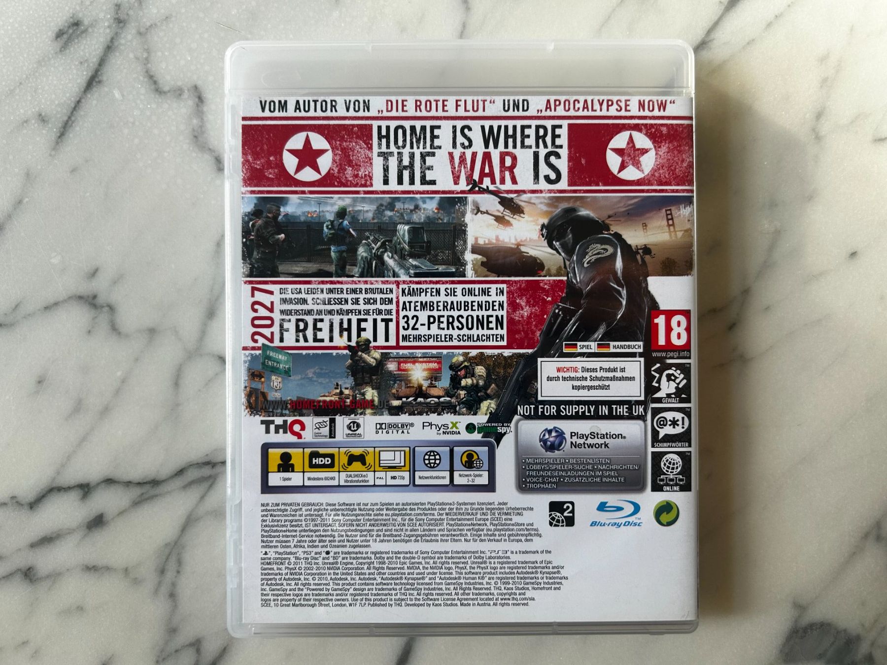 Sony Spiele: Homefront - PS3 – Gebraucht aus St. Gallen von lis_cd6d 1