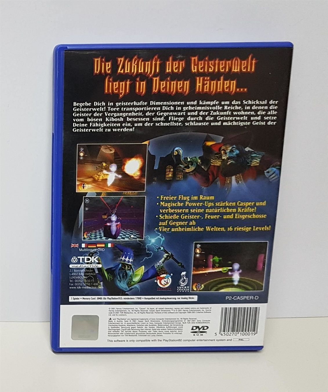 Sony Giochi: 😎Casper Spirit Dimensions  PS2 – Usato da Schüpfheim venduto da Games_Spielkonsolen 2