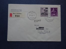 1958 Z-Nr.339+341 FDC BERN      SBK2020  600.00
