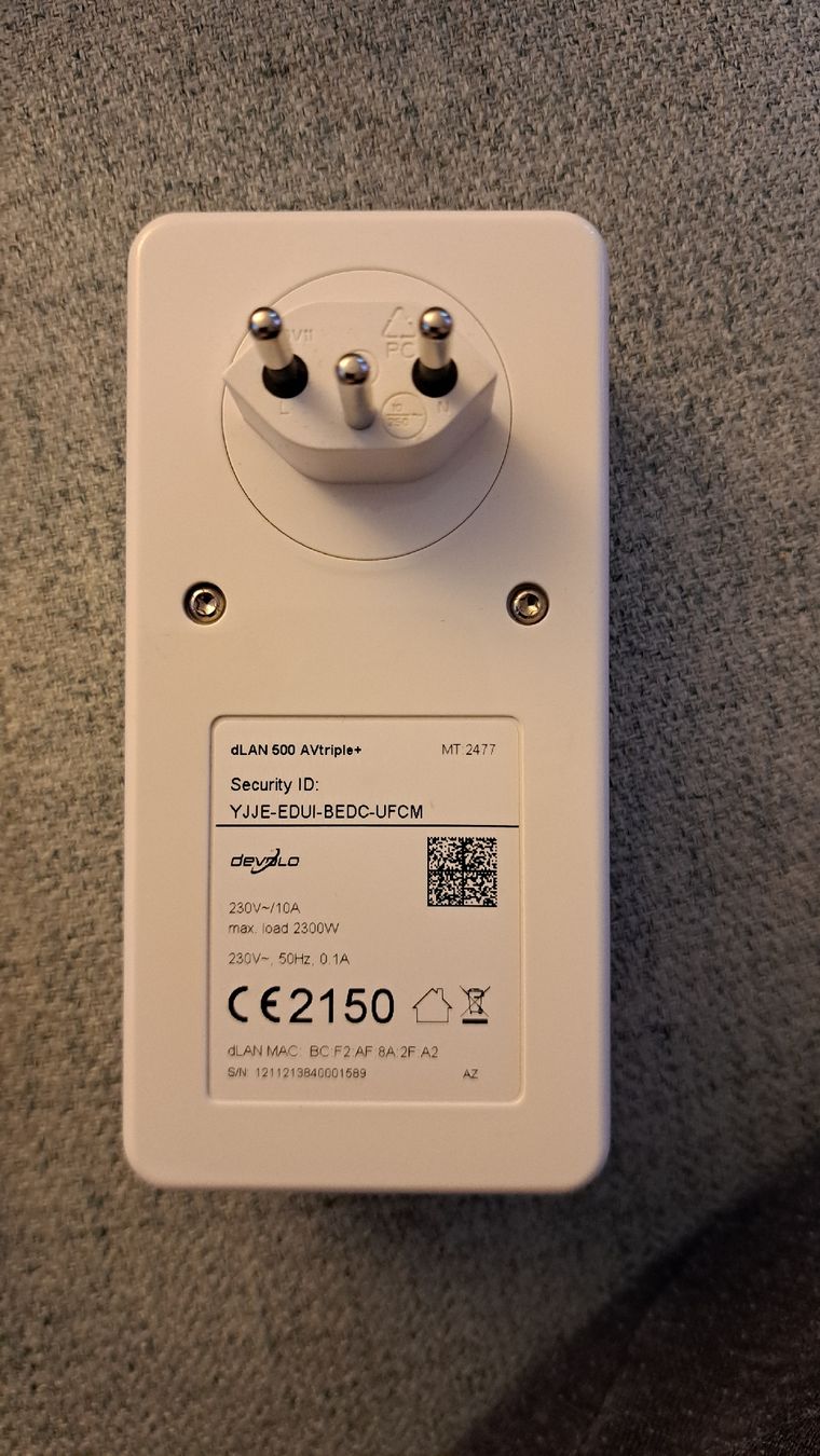 Devolo Unità & Adattatore: Devolo Powerline Adapter 500Mbps dLAN 500 Vtriple+ – Usato da Wetzikon ZH venduto da Oiramrebuh 1