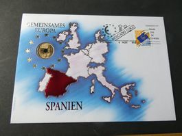 Spanien 1992, Münzbrief Gemeinsames Europa
