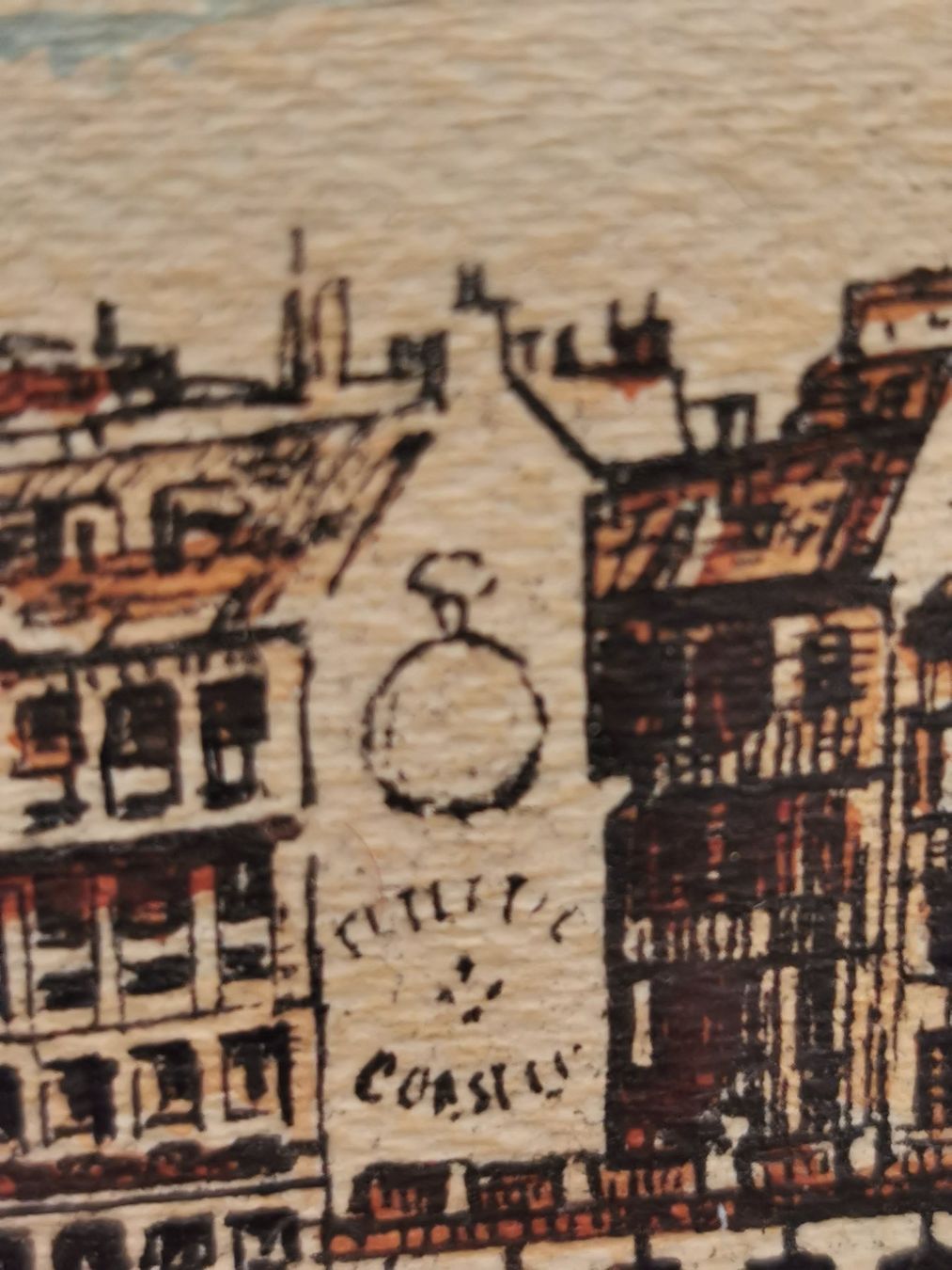Grafica & Litografie: Scène de Genève signée – Usato da Genève venduto da Qanil77 7