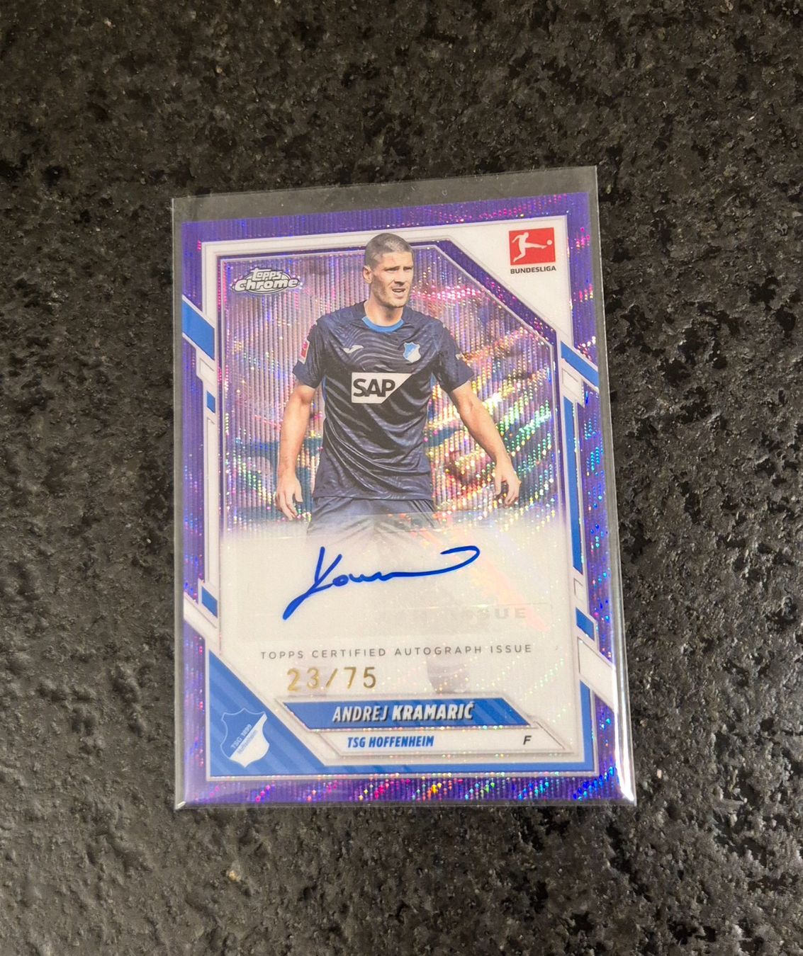 Topps Sammelbilder & Trading cards: Andrej Kramaric /75 Autogramm - Hoffenheim - Topps – Neu (gemäss Beschreibung) aus Burg AG von Danoe