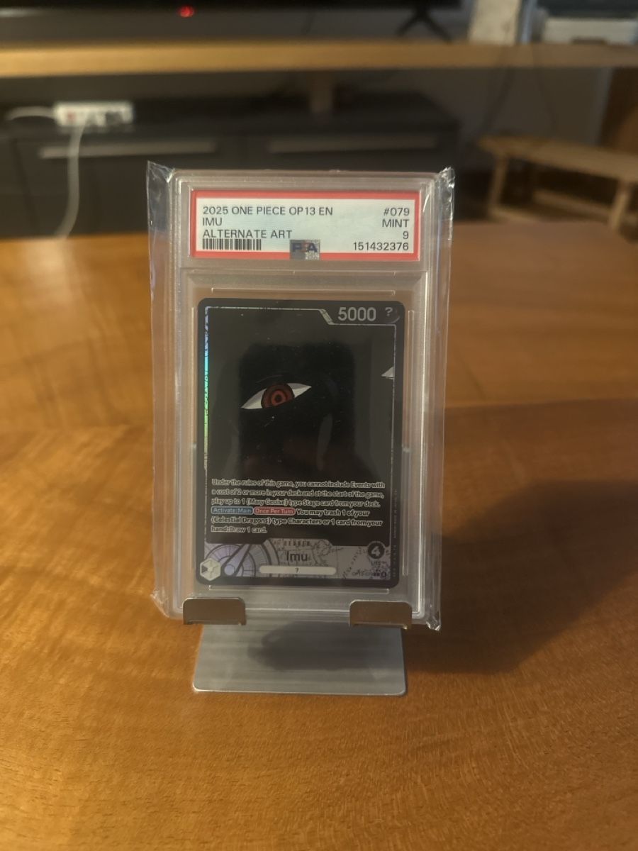 Bandai Carte collezionabili: One Piece OP13 EN IMU PSA9 – Nuovo (secondo la descrizione) da Villnachern venduto da eli_5dxq