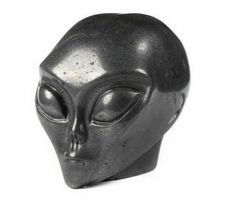 Alien Skull Hämatit