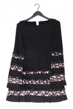 Desigual Langarmkleid Gr. XL schwarz
