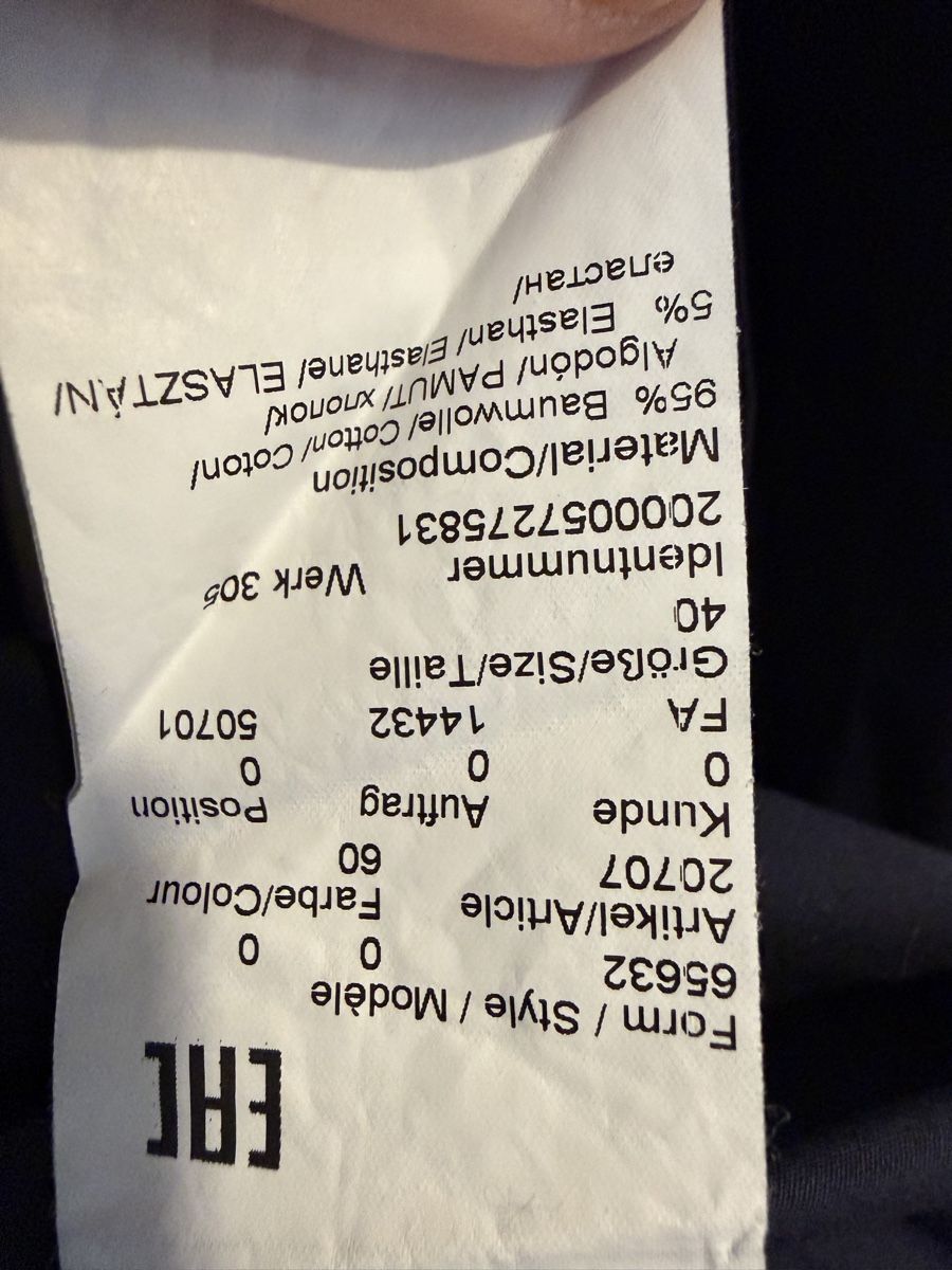 Karl Lagerfeld Camicie: Camicia Karl Lagerfeld uomo taglia 40 blu – Usato da Lugano venduto da can_xdd8 5