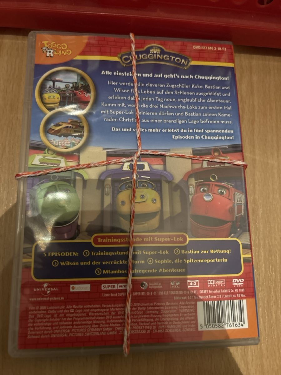 Tutti i DVDs: Chuggington DVD - Trainingsstunde mit Super Lok, Top! – Usato da Herbetswil venduto da rotekatze84 1