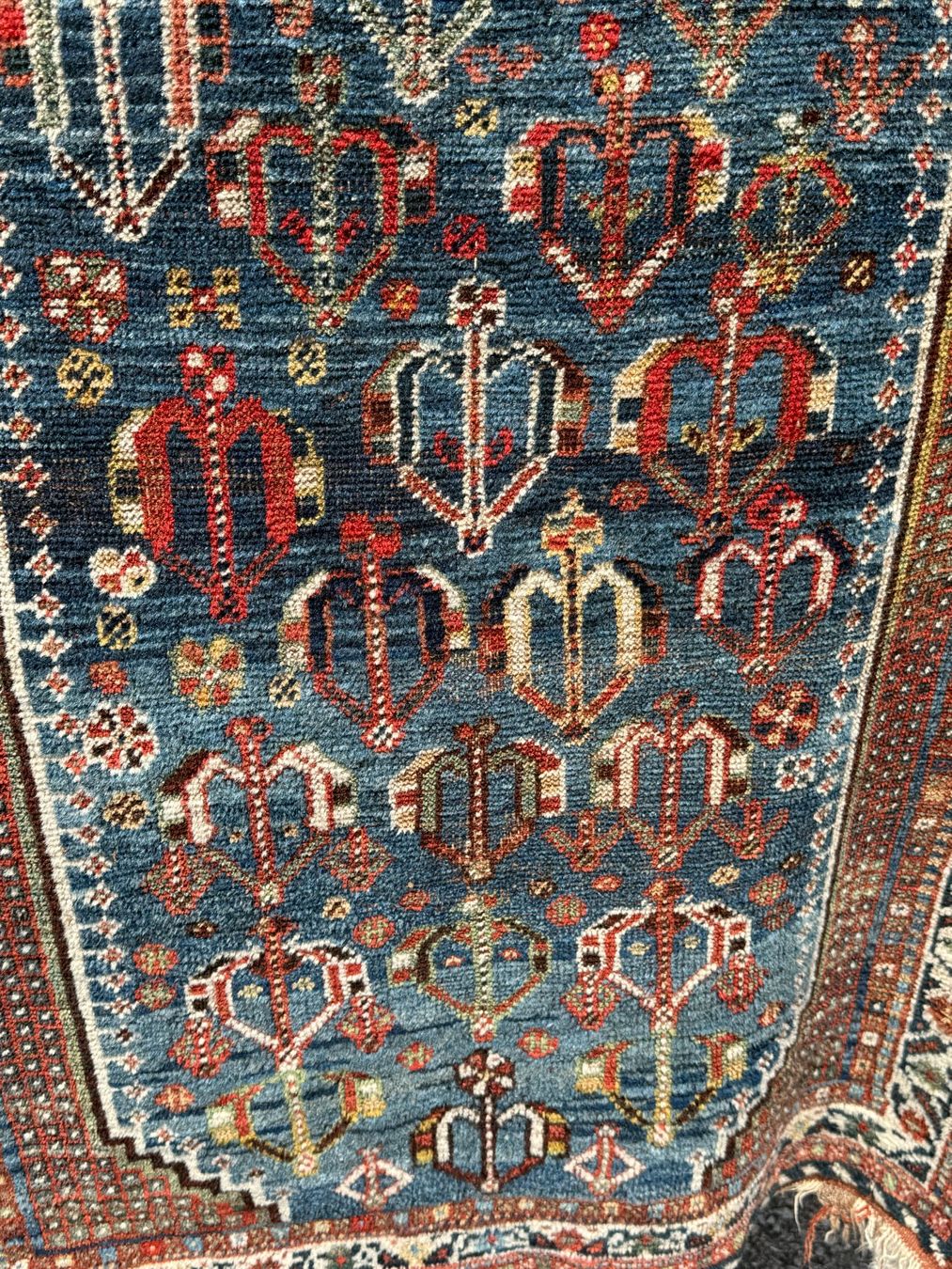 Tappeti: Khamseh antiker Teppich mit wundervollen Farben 117x80cm – Usato da Vacallo venduto da cri_229f 2