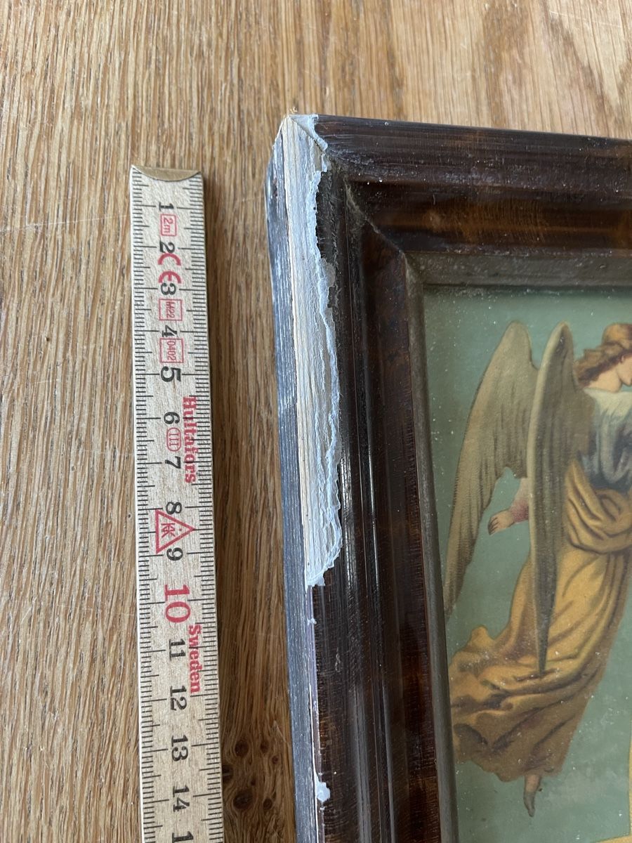 Cornici: Antik Kirche Gott Ehe Bilderrahmen – Usato da Waldstatt venduto da Cremschnitte 5