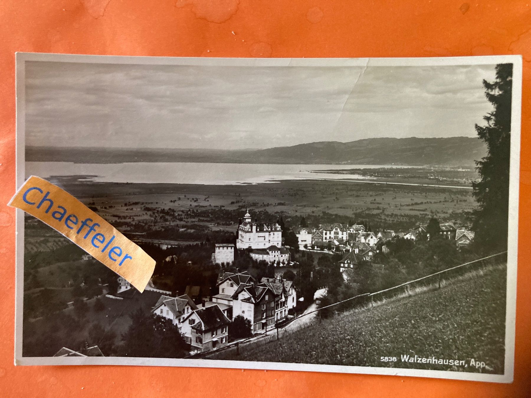 Cartes postales: 1936. 3838 Walzenhausen, App. – D'occasion à Zürich par Chaeffeler