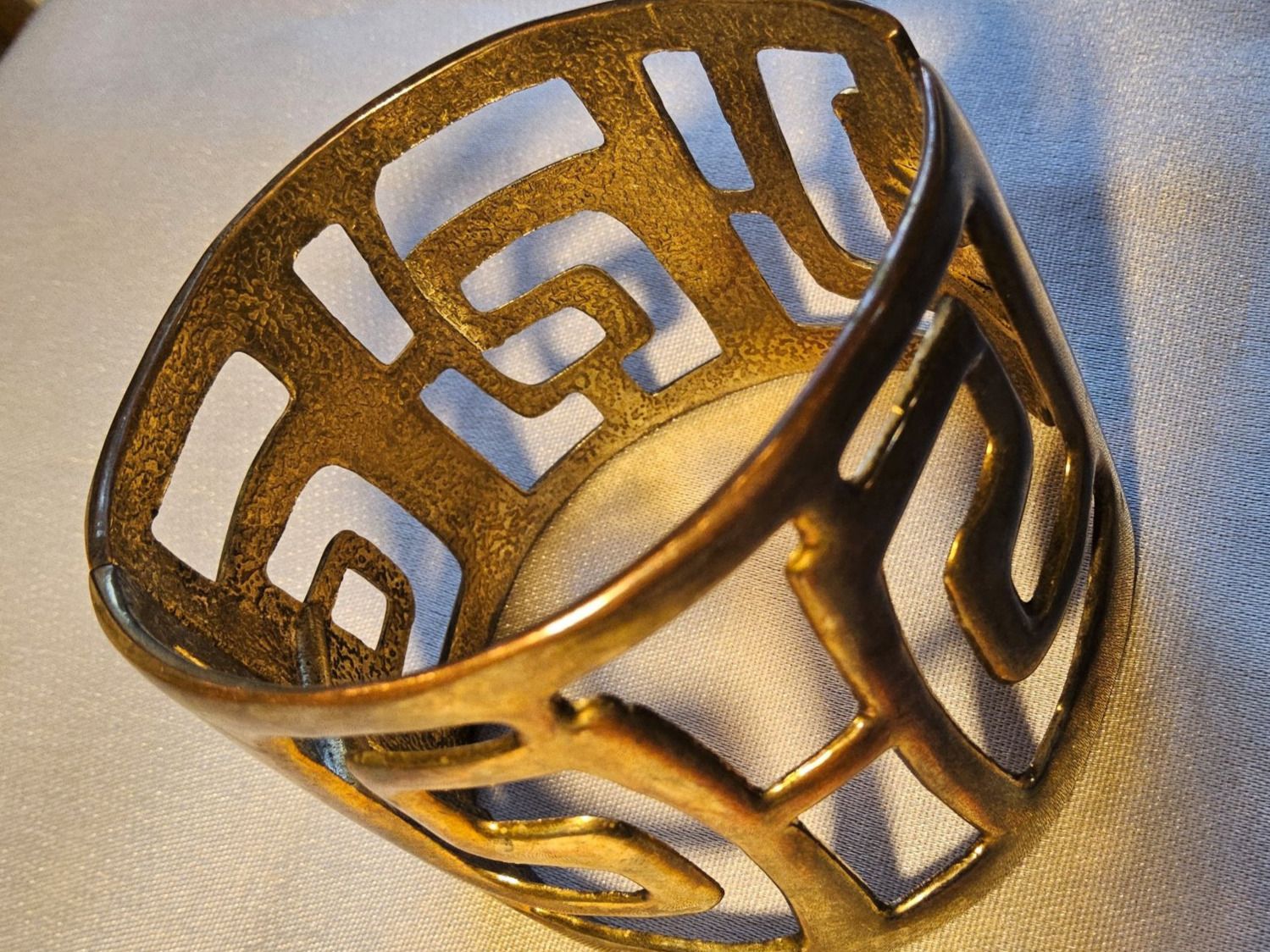 Armbänder & -reifen: Schicker Modernist Armreif Versilbert 50er – Gebraucht aus Zürich von Aleick