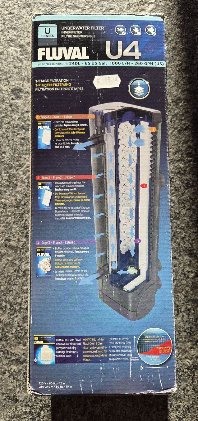 Fluval Filter: Aquarium Innenfilter Fluval U4 – Gebraucht aus Hochdorf von luna36 2