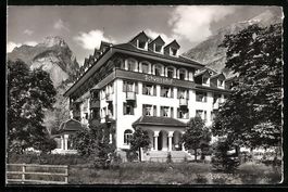 Kandersteg, Partie am Hotel Schweizerhof
