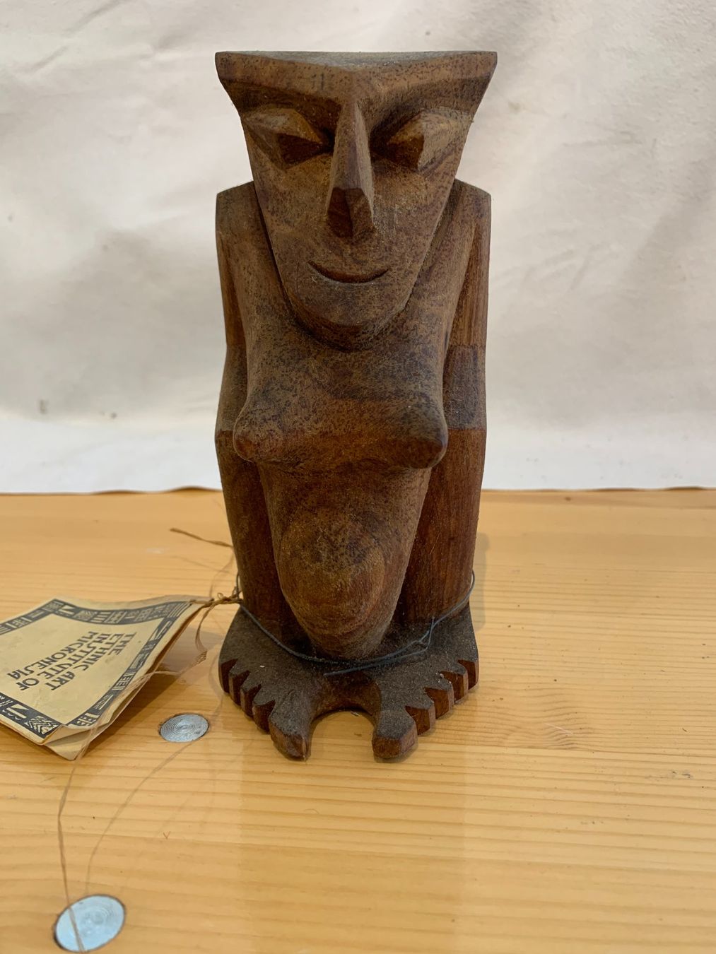 Statuette: Holzfigur Monkey Man der Insel Yap aus Mikronesien – Nuovo (secondo la descrizione) da Mumpf venduto da dadaboygugulini
