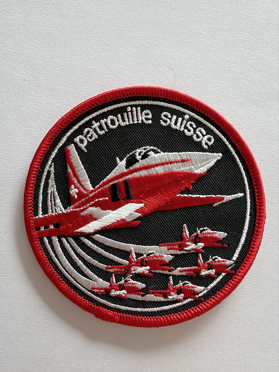 Schweizer Armee Plaketten & Abzeichen: Patrouille Suisse pack  – Gebraucht aus Chamoson von Lio_Rey 1