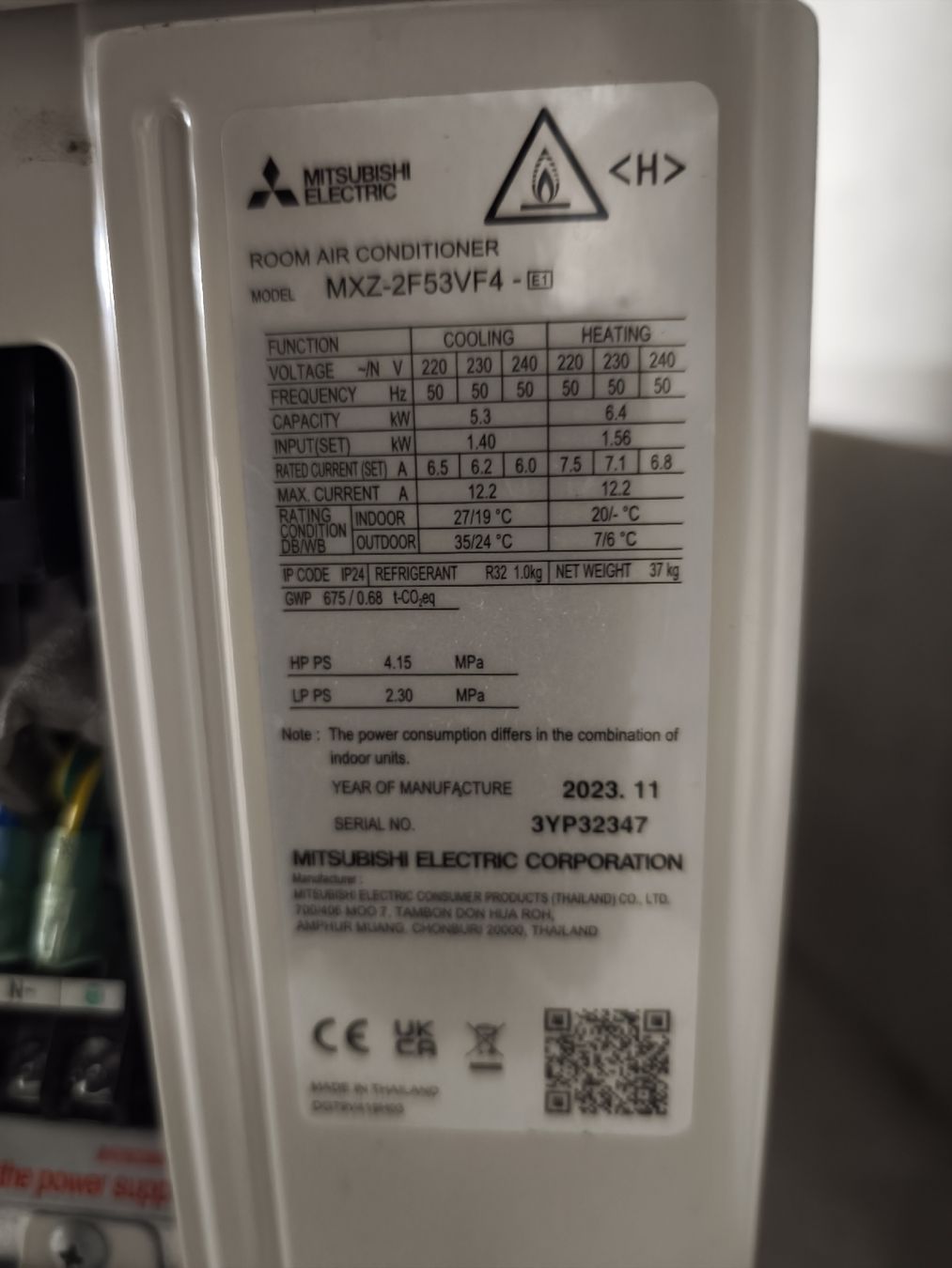 Mitsubishi Condizionatori: Klimageräte Mitsubishi Electric MXZ-2F53VF4 Multisplit  – Usato da Hausen AG venduto da Hausen04 2